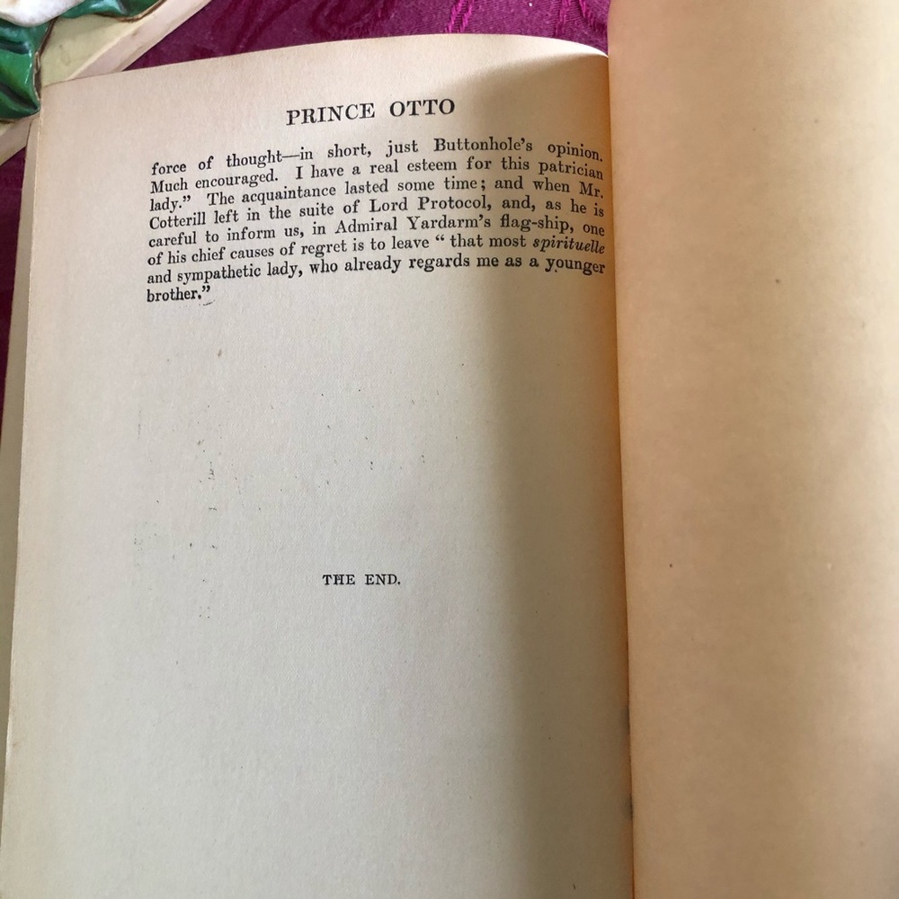 1906 Antique Book: Master of Ballantrae & Prince Otto by Robert Lewis Stevenson - Picture 8 of 10